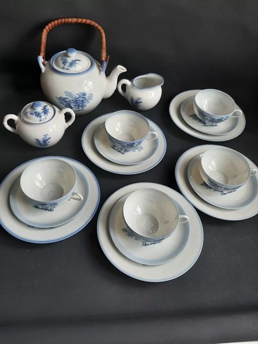 Japanische teeservice mit - teeservice,