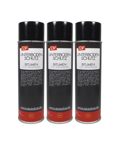 Unterbodenschutz spray - 3x,