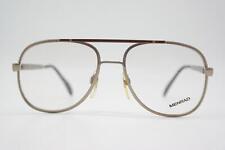 Vintage Brille Menrad 491 Silber Bronze Oval Brillengestell eyeglasses
