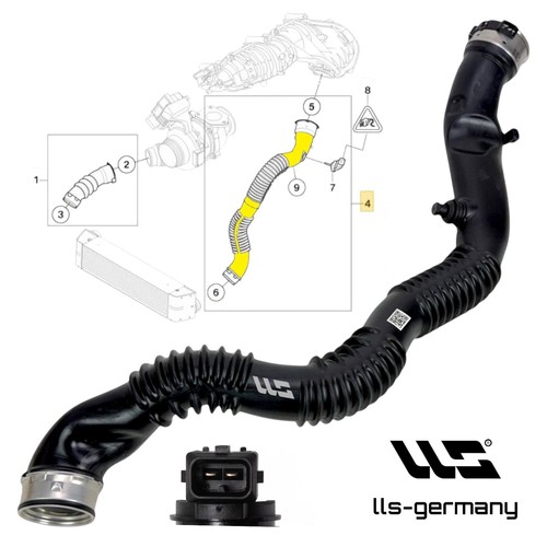 Ladeluftleitung für bmw - ladeluftleitung,