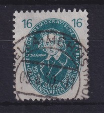 DDR 1950 Akademie der Wissenschaften Jacob Grimm Mi.-Nr. 267 gest. ZELLA-MEHLIS
