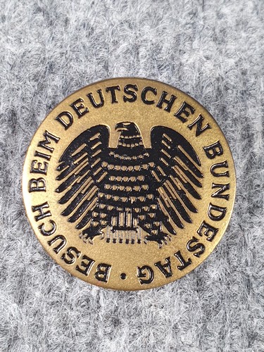 Anstecknadel besuch beim - besuch,