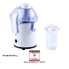PEARL Saftzentrifuge: Elektrischer Zentrifugal-Entsafter, 260 Watt, 10.000 Upm