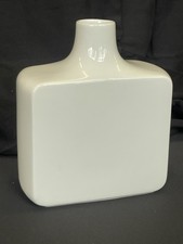 Vintage Fürstenberg Vase, Minimalistisch, weiß, 70er