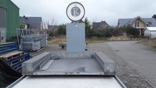 Waage für Paletten und anderes bis 500 kg, mit Hubwagen befahrbar