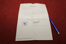 Altes Dokument: Geburtsurkunde Frankfurt (Oder) 1943