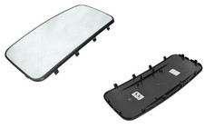 Das Außenspiegelglas ist