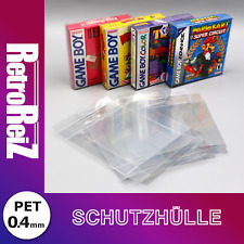 GameBoy Spiele OVP Schutzhüllen Protector Classic Color Advance GBC GBA DMG