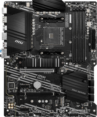Atx motherboard msi b550 pro - b550-a,