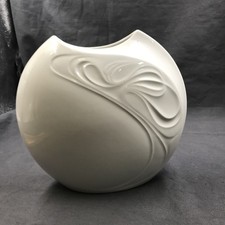 Seltmann Weiden Vase Porzellan weiß ca 24 cm Hoch