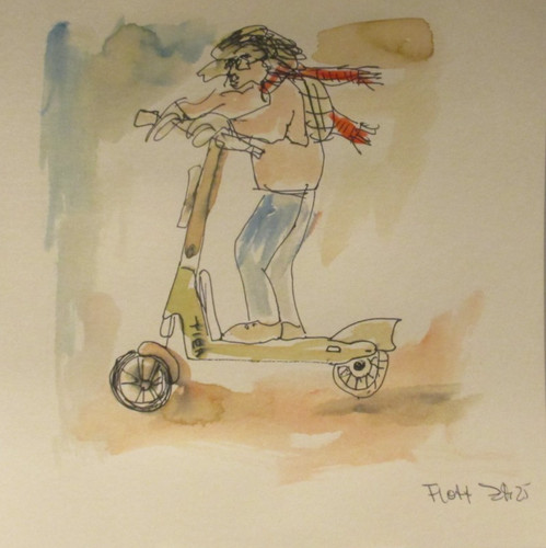 Mobil roller fahren original - roller,
