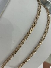 585 GOLD Kette Königskette 22gramm.Rosegold.Neue Kette+Etikett.65cm Halskette