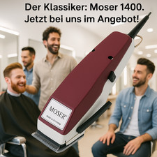 MOSER 1400 Haarschneider  + 6