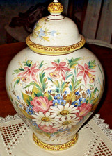 GROSSE DECKELVASE ( H:36cm )