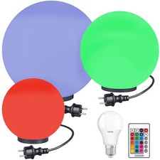 RGB Kugelleuchten 3er Set Ø