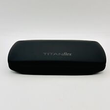 Eschenbach Etui Brillenetui Brillen Sonnenbrillen titanflex Logo schwarz NEU