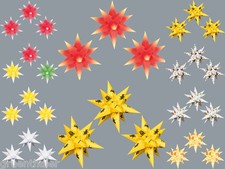 Marienberger Stern-Set 3er