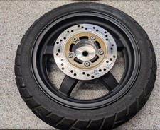 Felge hinten , Hinterrad mit