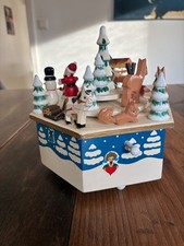 Vintage Holz Spieluhr