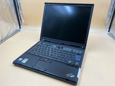 IBM ThinkPad T40 Laptop Intel Pentium M 512MB RAM Notebook Vintage Laptop