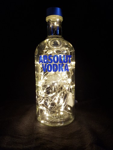 Absolut vodka flaschenlampe - vodka,