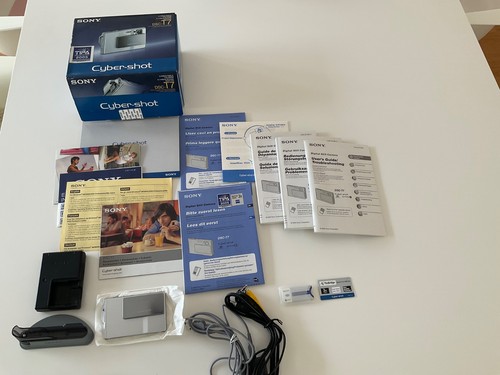 Sony cyber shot dsc - dsc-t7, silber