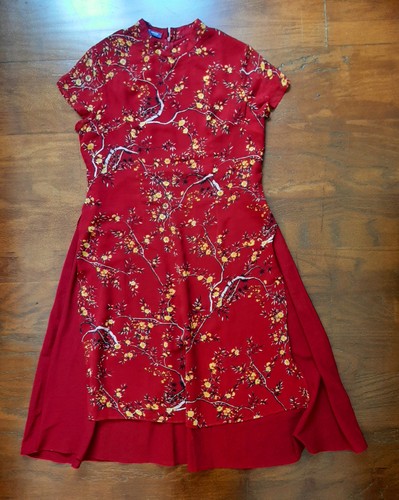 Wanssy kleid rot - rot, blumen