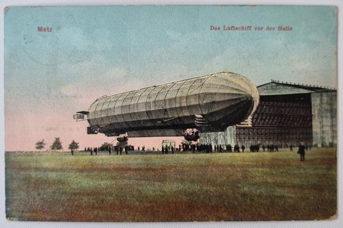 Zeppelin foto koloriert - zeppelin, ak