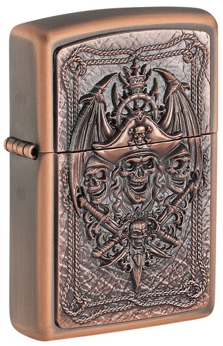 Zippo rustic bronze - bronze, plakette