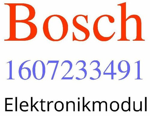 Bosch 1607233491
