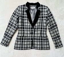 Vintage Yves Saint Laurent YSL Wolle Blazer/Strickjacke 38