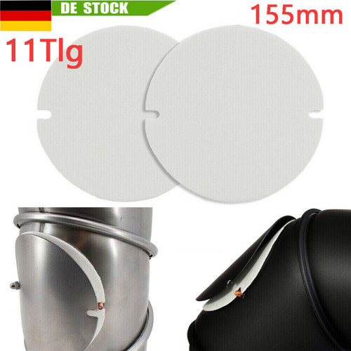 11x dichtung für ofenrohr - 11x,