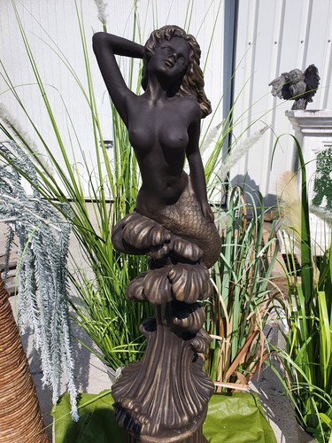 Gartenfigur meerjungfrau - gartenfigur,