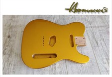 Tele Erle/Alder Body, Finish High Gloss Metallic Gold, Gewicht 2,33 kg
