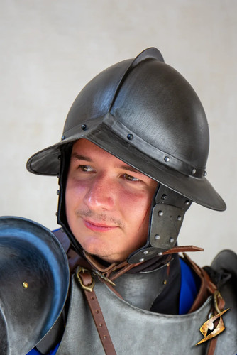 Mittelalter larp stahlhelm - mittelalter, mit