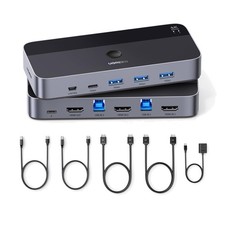 HDMI 2.0 KVM Switch 4K@60Hz