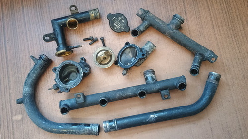 Set wasserrohr kühlmittelrohr - set,