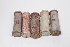 5x Musterwalzen Strukturwalzen Ringwalze Streumuster 50er 60er - 15cm  (0924)