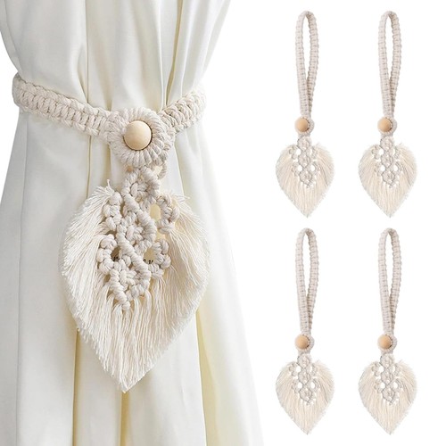 Boho vorhang raffhalter - vorhang,
