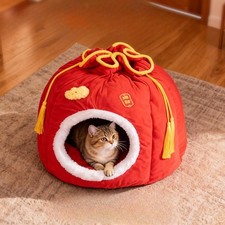 Hundennest geschlossen tragbar