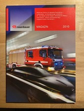 ROSENBAUER Österreich Feuerwehr Broschüre Magazin 2010 m. 58 Seiten Topzustand H