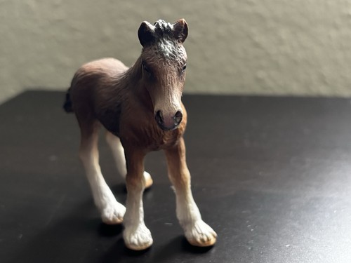 Schleich shire horse fohlen - schleich,