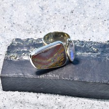 Boulder Opal Ring, 925er