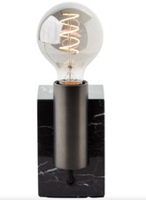 Lampe Tischlampe Leuchte Tischleuchte Stein Brilliant schwarz 93172/76