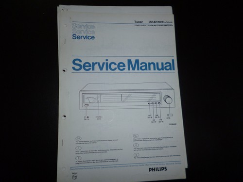 Original service manual - original,