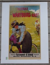 2 Plakate    .Kalender DSR.     Wartburg Rad und Triumph Fahrräder