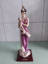 -~Florence-~Giuseppe Armani-~Porzellanfigur -Dame mit Puderdose-~31,5 cm !