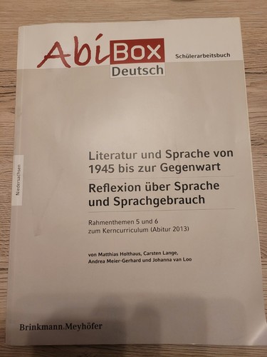 Abibox deutsch literatur und - deutsch,