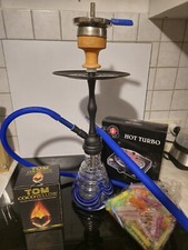 Shisha Amy 440 Deluxe Set 48cm Glas Wasserpfeife Komplettset Orientalisch