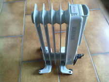 Ölradiator Elektroheizung 1000W 5 Rippen Rippenheizkörper Thermostatregler